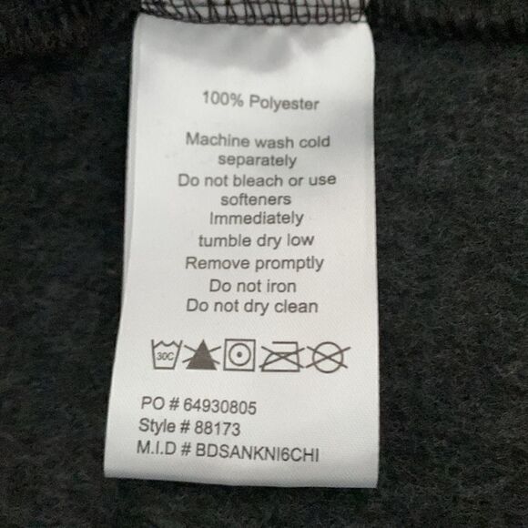 North End Full Zip Fleece Gray Vens Size M - Picture 10 of 10